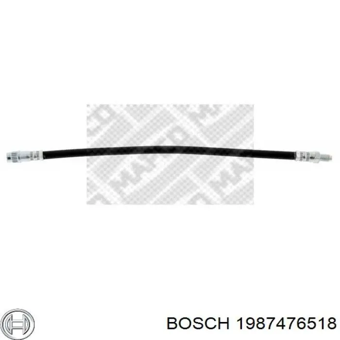Latiguillo de freno delantero 1987476518 Bosch
