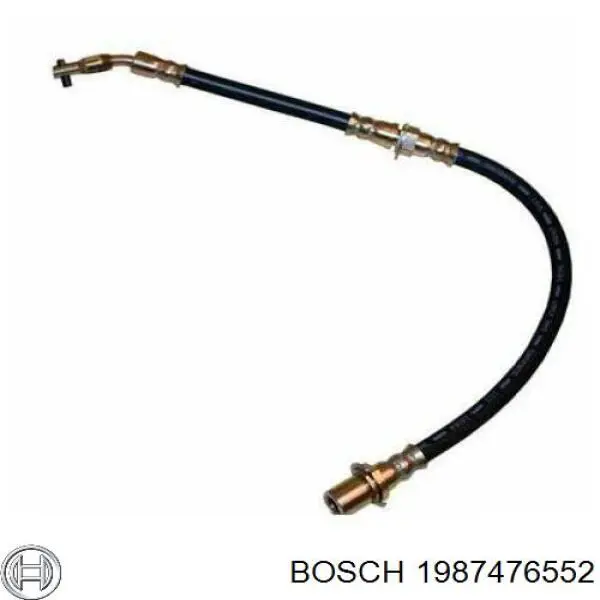 Купить 1987476552 Bosch Задний тормозной шланг