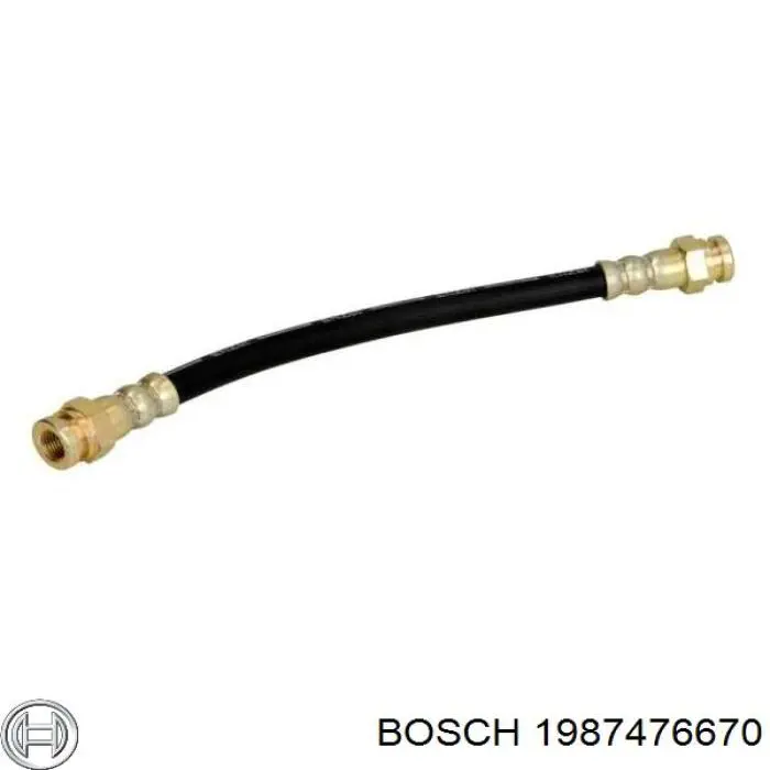 Шланг тормозной задний Bosch 1987476670