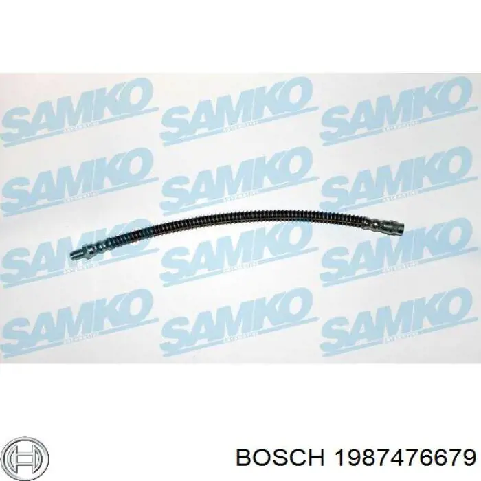 Tubo flexible de frenos trasero 1987476679 Bosch