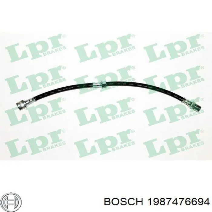 Latiguillo de freno delantero 1987476694 Bosch