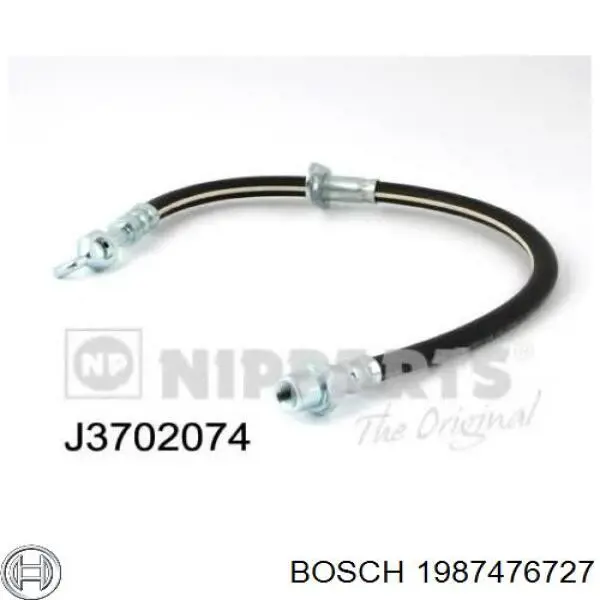 Latiguillo de freno delantero 1987476727 Bosch