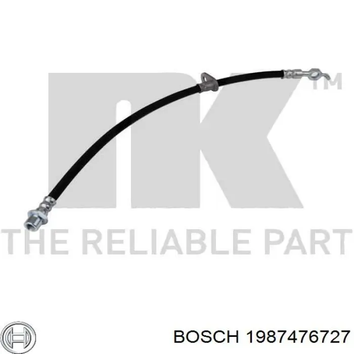 1987476727 Bosch Гибкая тормозная трубка передняя