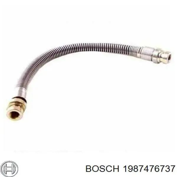Купить 1987476737 Bosch Задний тормозной шланг