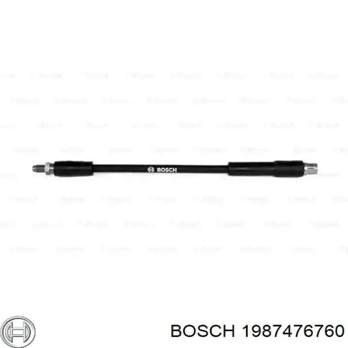 1987476760 Bosch шланг тормозной передний