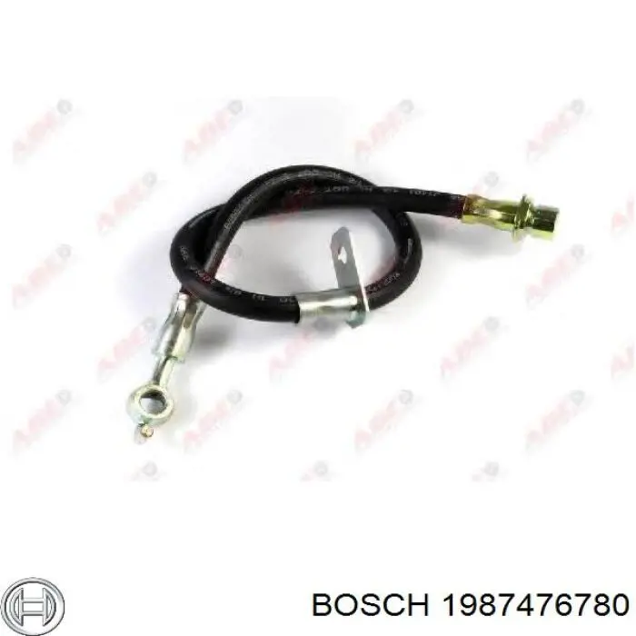 1987476780 Bosch Шланг тормозной передний правый