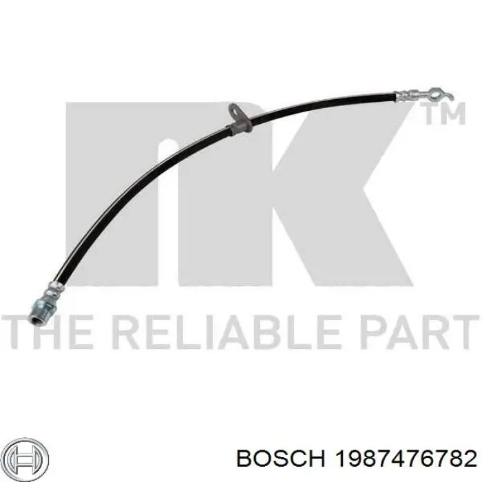 Шланг тормозной передний, левый Bosch 1987476782 цена, от 14.05 USD