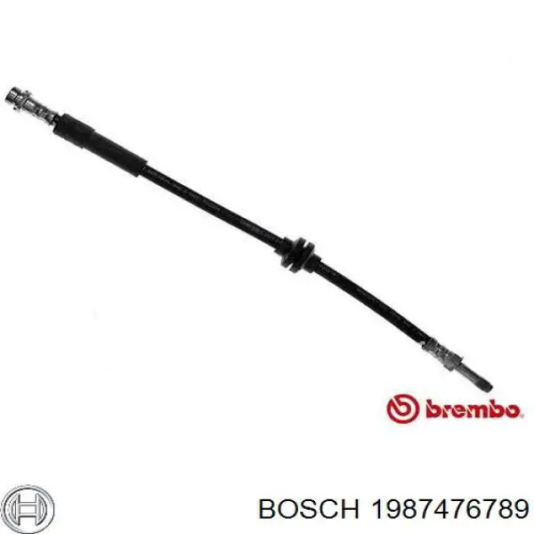 Шланг тормозной передний правый 1987476789 Bosch