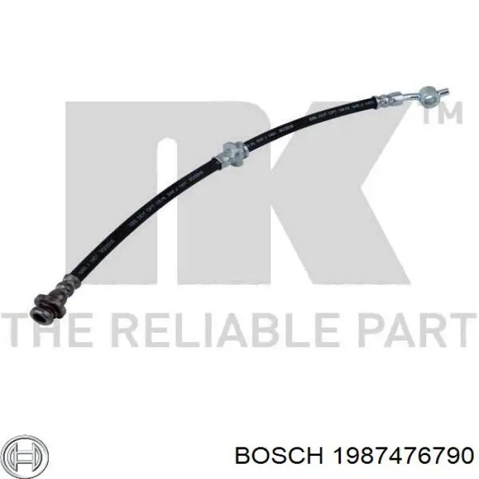 Шланг тормозной передний, левый Bosch 1987476790 цена, от 19.58 USD