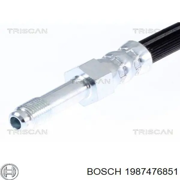 Шланг тормозной передний 1987476851 Bosch