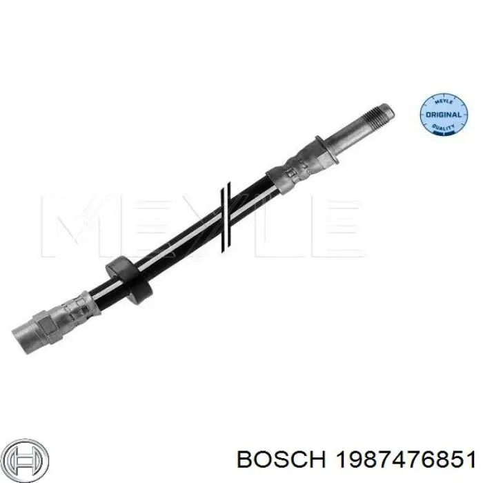 Купить 1987476851 Bosch Шланг тормозной передний