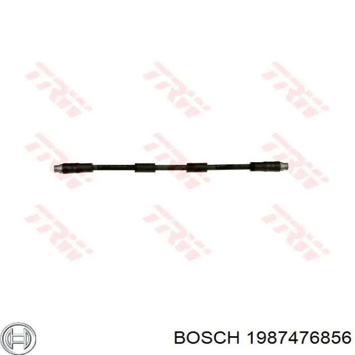 Шланг тормозной передний Bosch 1987476856 цена, от 12.38 USD
