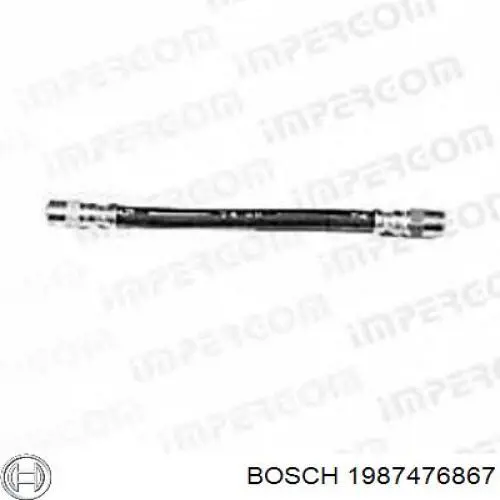Задний тормозной шланг 1987476867 Bosch