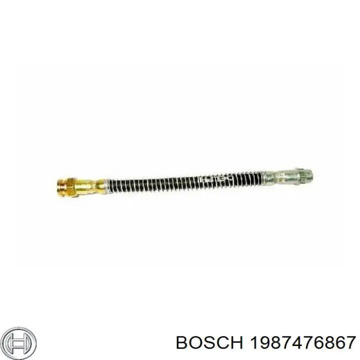 Купить 1987476867 Bosch Задний тормозной шланг