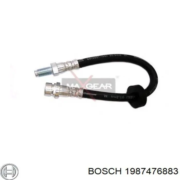Шланг тормозной задний Bosch 1987476883