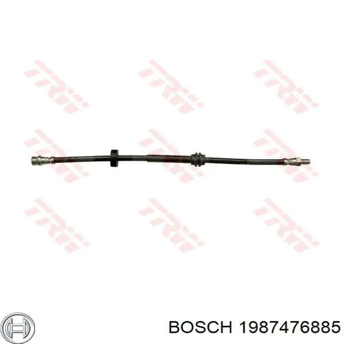 1987476885 Bosch Гибкая тормозная трубка задняя