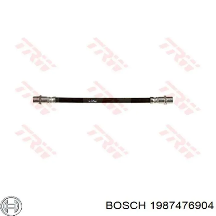 Tubo flexible de frenos trasero 1987476904 Bosch