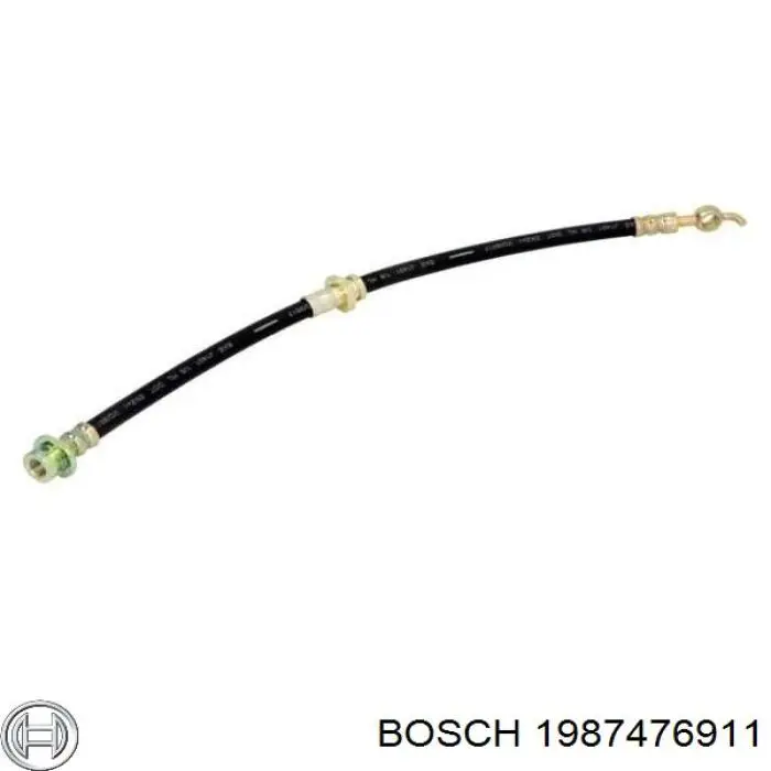 1987476911 Bosch Гибкая тормозная трубка передняя
