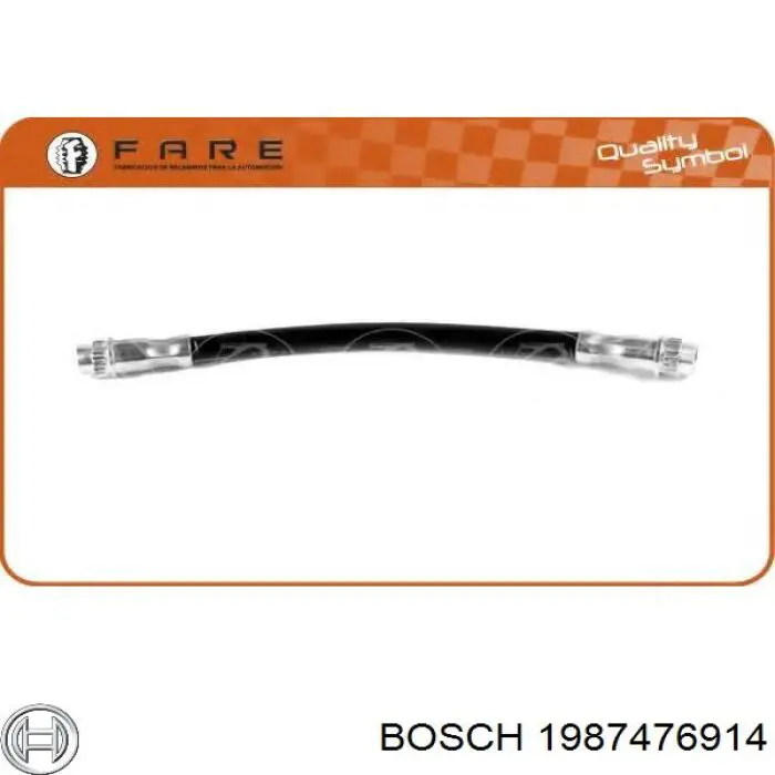 Задний тормозной шланг 1987476914 Bosch
