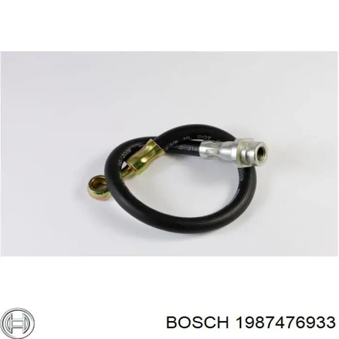 Tubo flexible de frenos delantero derecho 1987476933 Bosch