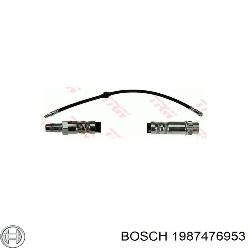 Купить 1987476953 Bosch Шланг тормозной передний