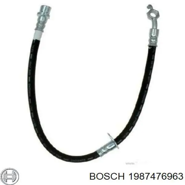 Купить 1987476963 Bosch Шланг тормозной передний, правый