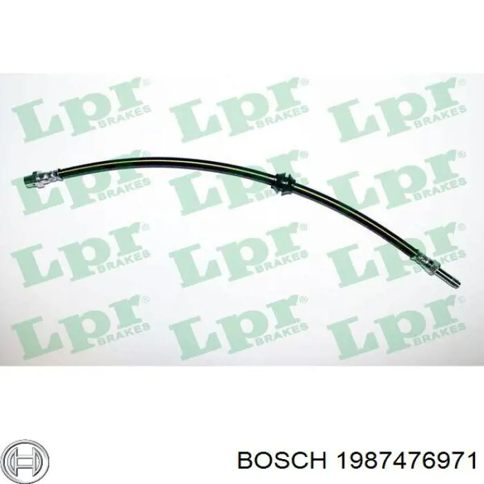 1987476971 Bosch Гибкая тормозная трубка задняя