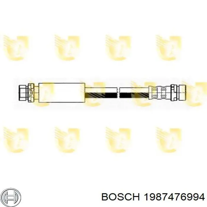 Задний тормозной шланг 1987476994 Bosch