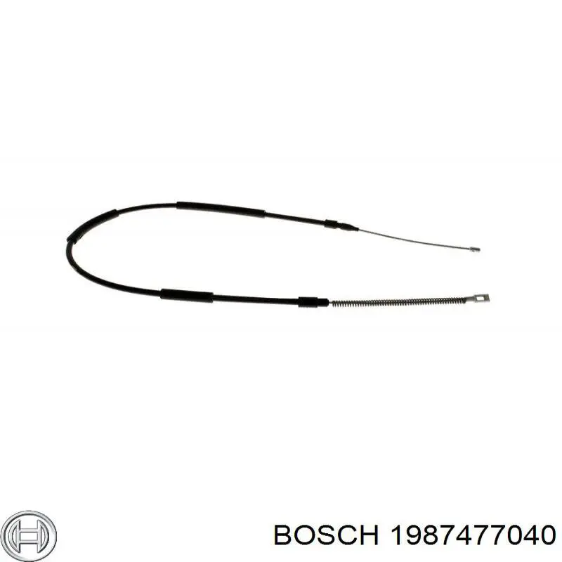 Cable de freno de mano trasero derecho/izquierdo 1987477040 Bosch