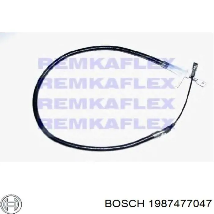 1987477047 Bosch Трос ручного тормоза задний правый/левый