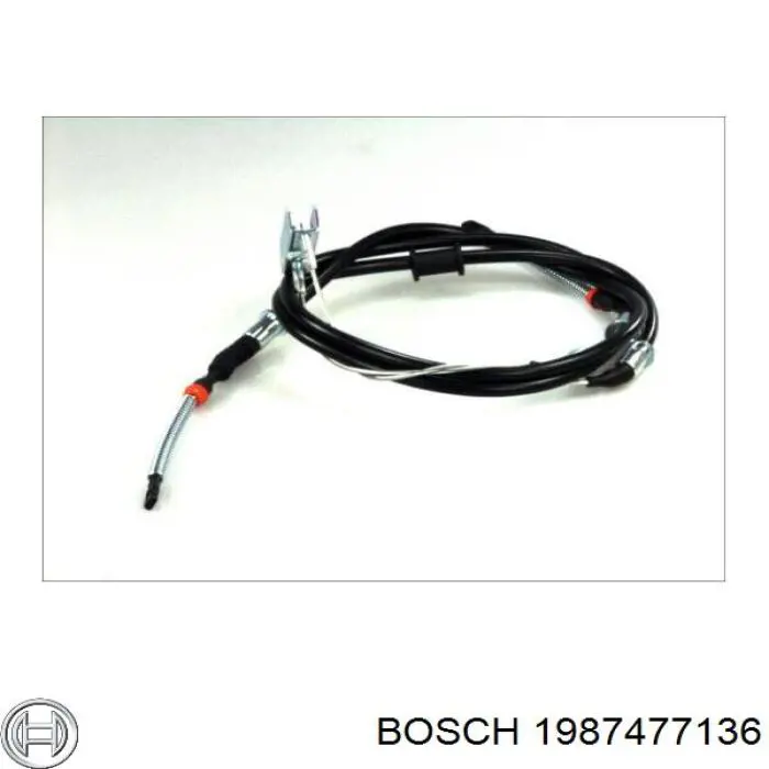Задний трос ручника 1987477136 Bosch