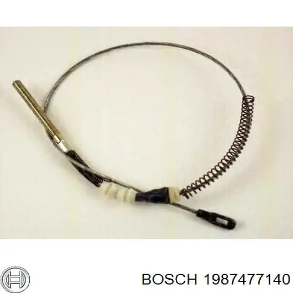Купить 1987477140 Bosch Трос стояночного тормоза задний левый