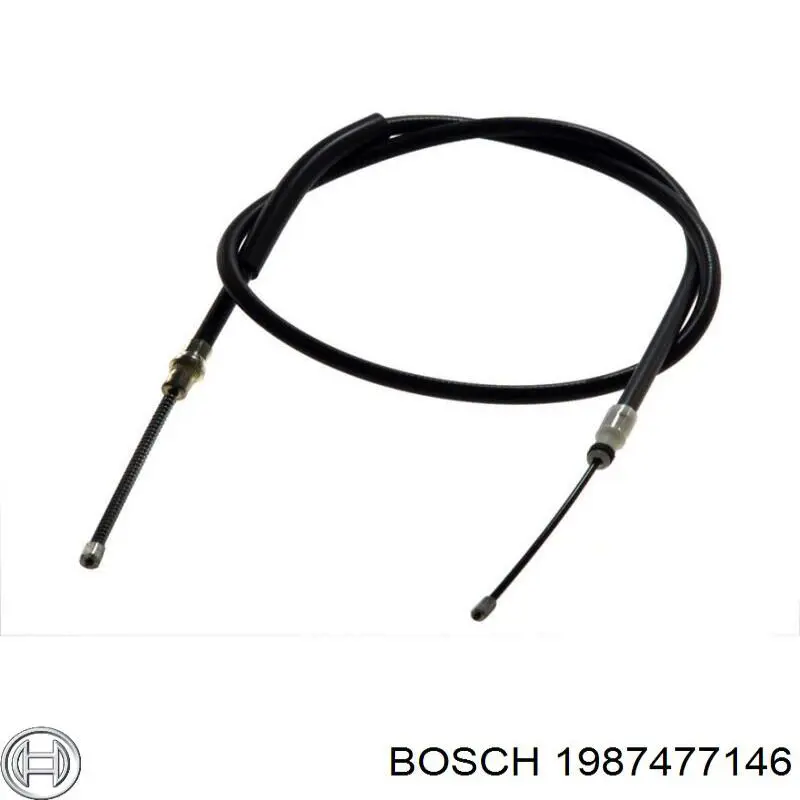1987477146 Bosch Трос ручного тормоза