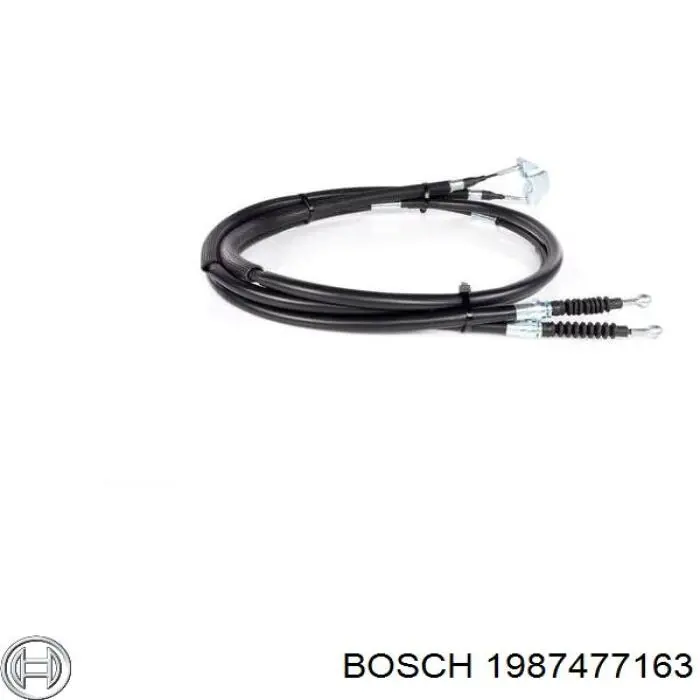 Трос ручного тормоза задний, правый/левый Bosch 1987477163