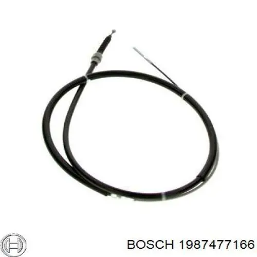 Трос ручного тормоза задний, правый/левый Bosch 1987477166