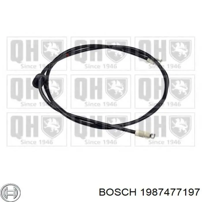 Передний трос ручника 1987477197 Bosch