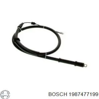 Cable de freno de mano trasero derecho/izquierdo 1987477199 Bosch