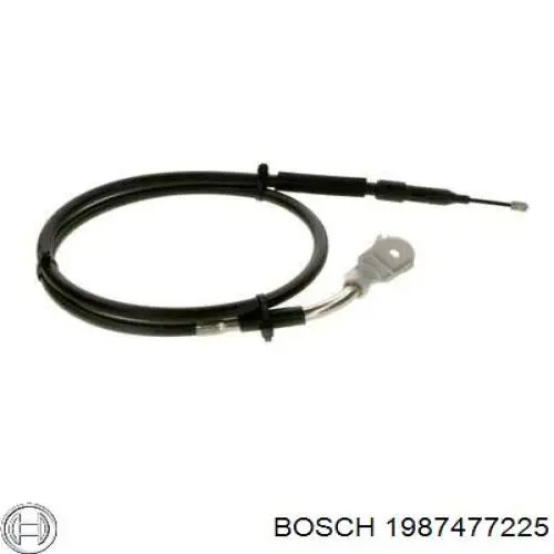 Купить 1987477225 Bosch Задний правый трос ручника