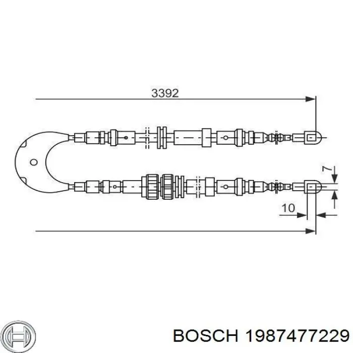 Купить 1644434 Ford Тормоз стояночный