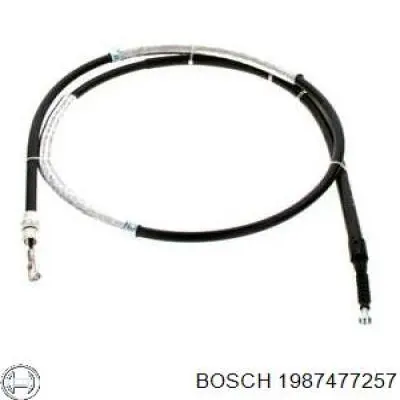 1987477257 Bosch трос ручного тормоза задний правый/левый