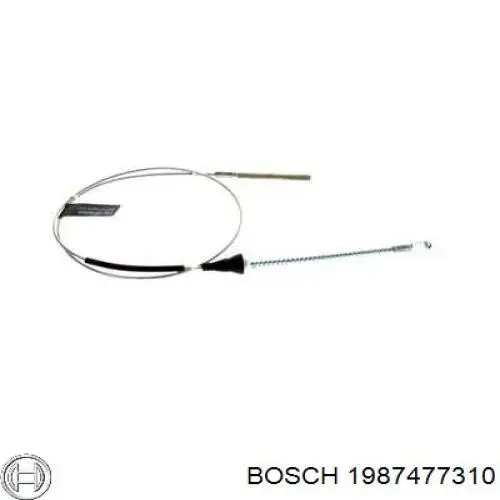 Трос ручника задний правый Bosch 1987477310