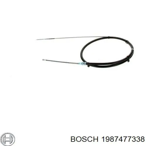 Трос ручного тормоза задний, правый/левый Bosch 1987477338