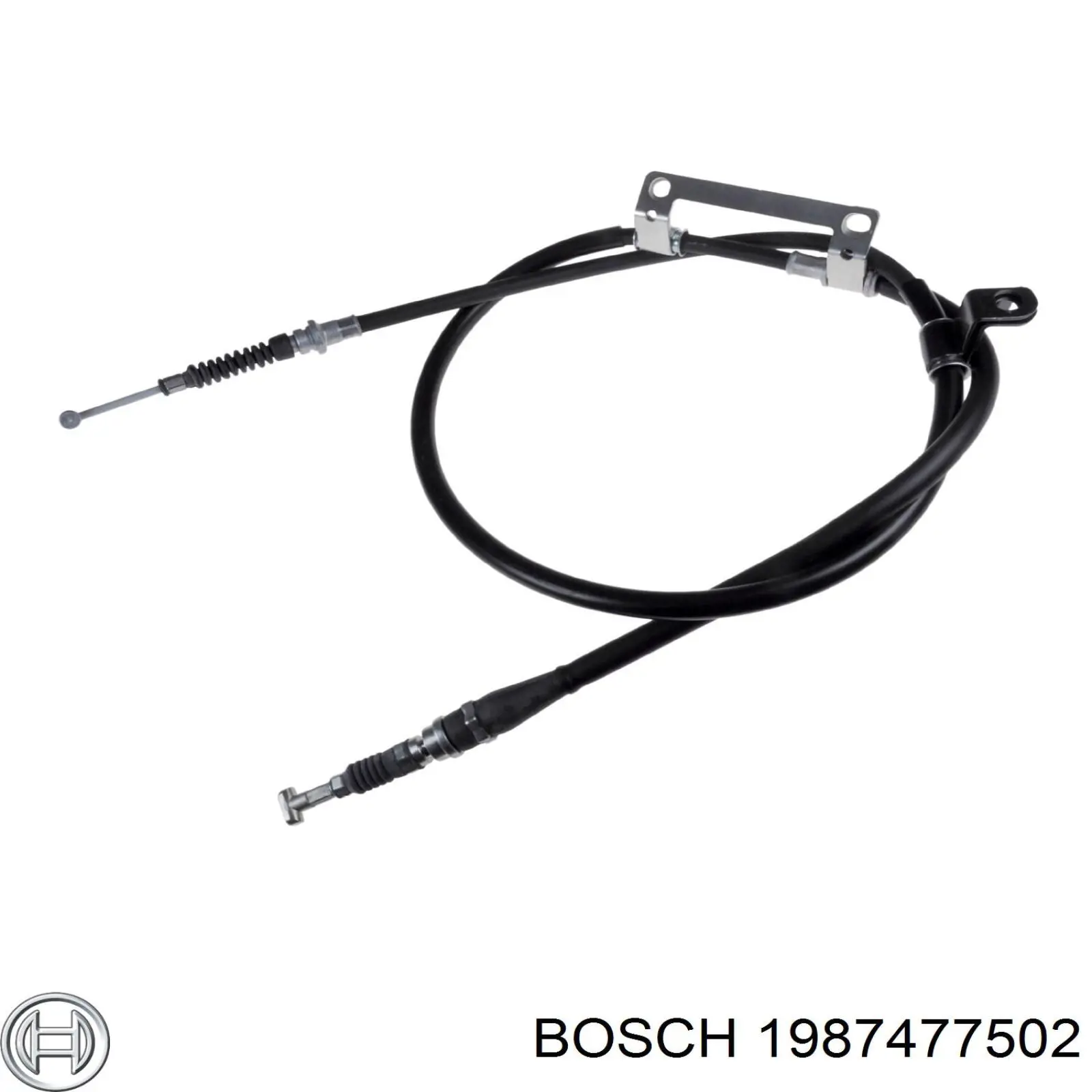 1987477502 Bosch Трос ручного тормоза