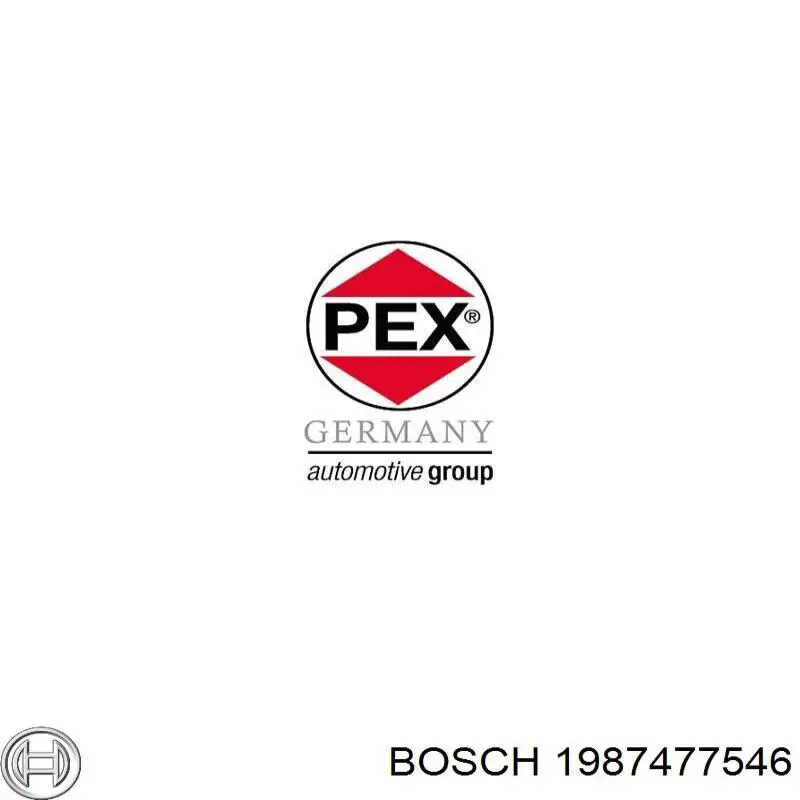 Купить 1987477546 Bosch Трос стояночного тормоза задний левый