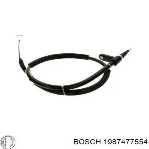 Купить 1987477554 Bosch Задний правый трос ручника