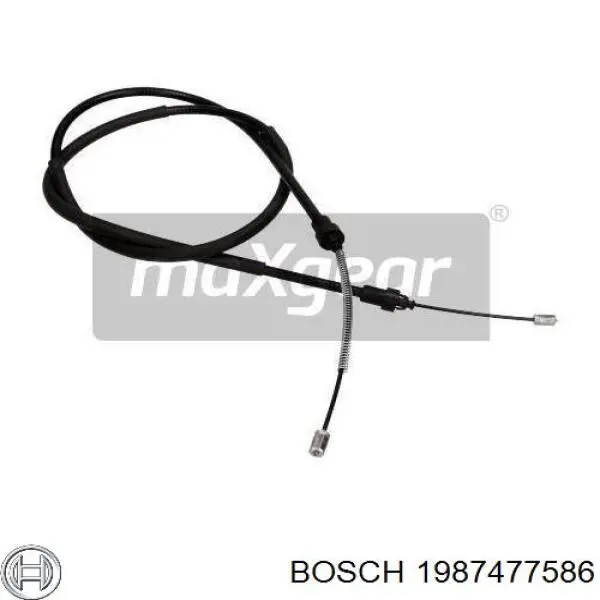 Задний трос ручника Bosch 1987477586 цена, от 12.96 USD