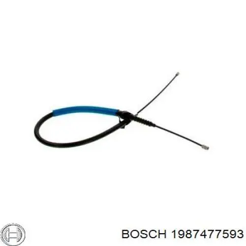 1987477593 Bosch Трос ручного тормоза