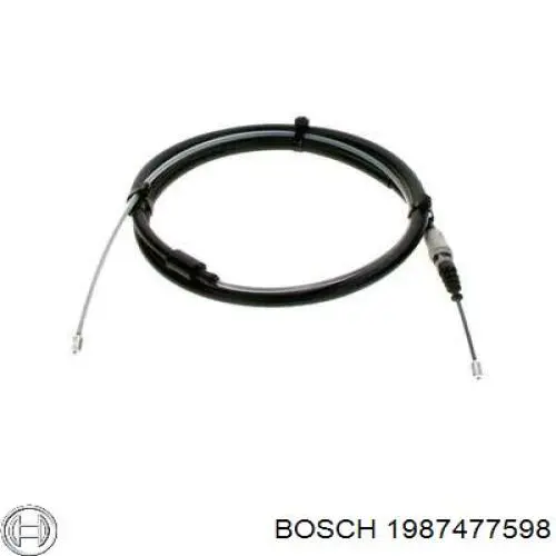 Задний трос ручника 1987477598 Bosch