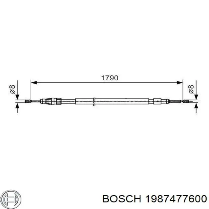 Купить 4745V1 Peugeot/Citroen Тормоз стояночный