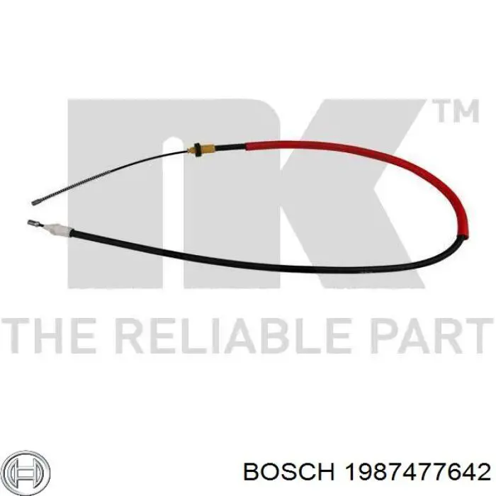 Трос ручника 1987477642 Bosch